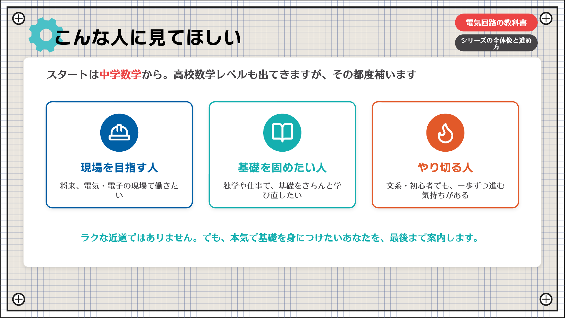 こんな人に見てほしい